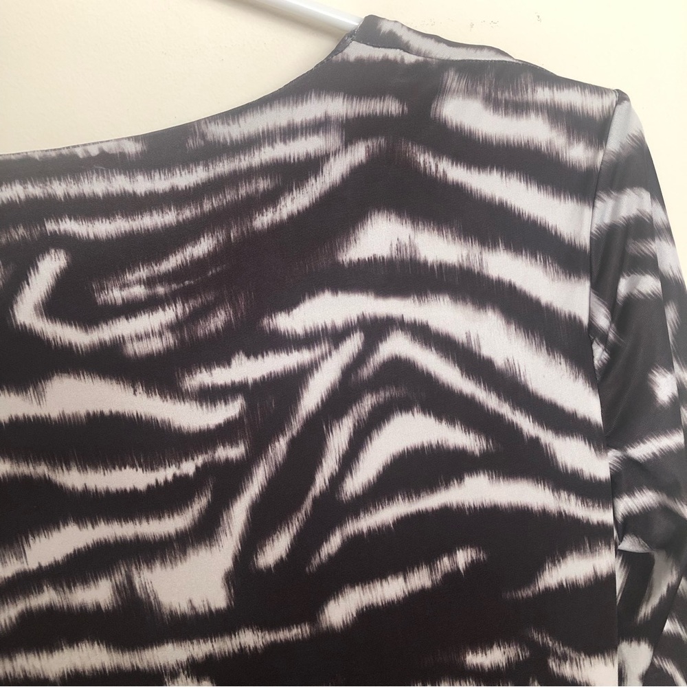 Zara - Zebra Printed Dress - Picture 8 of 8